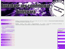 Tablet Screenshot of instalare-aerconditionat-timisoara.ro